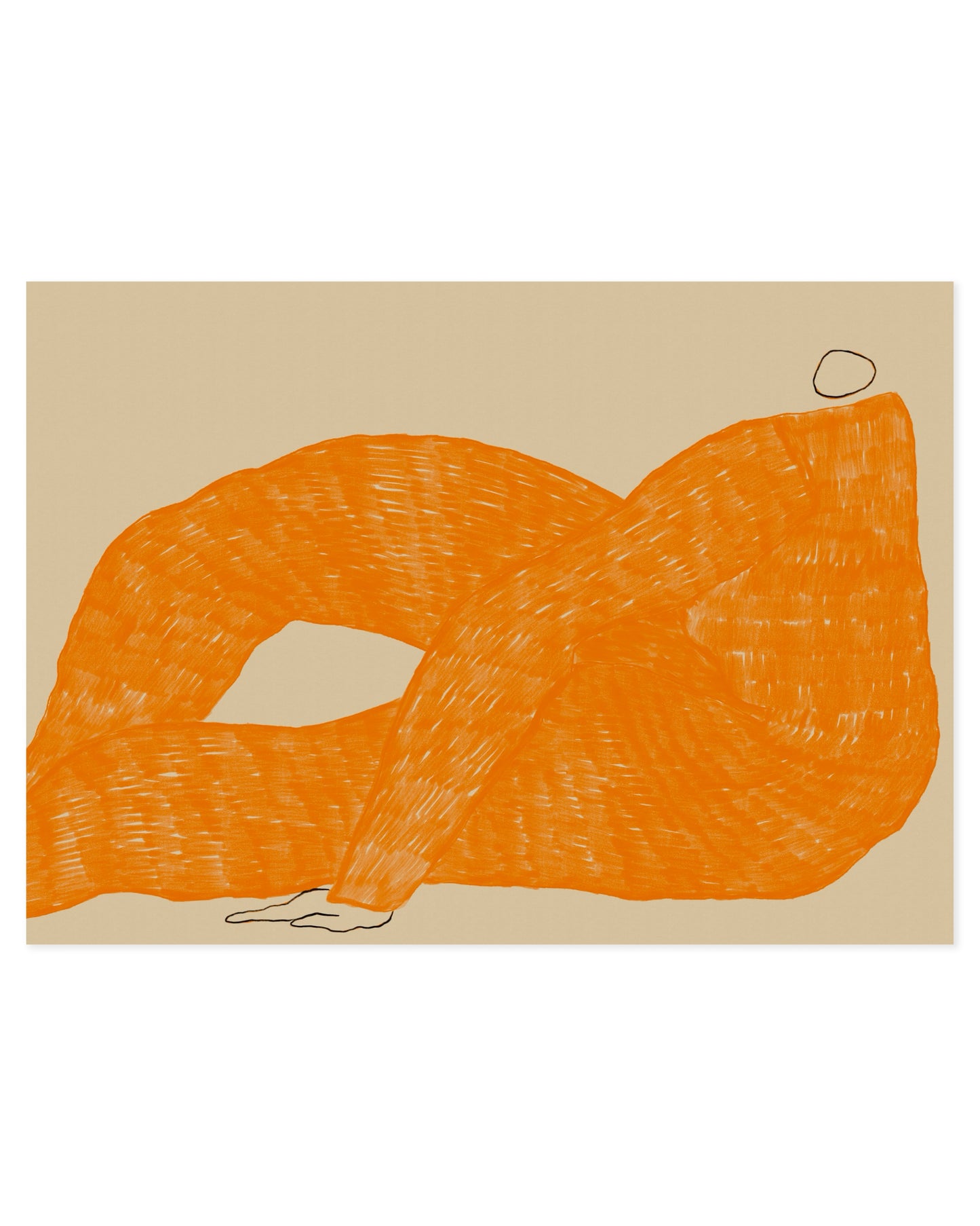 Abstract Figure Printable Wall Art | Digital Download printable wall art by Paperhus