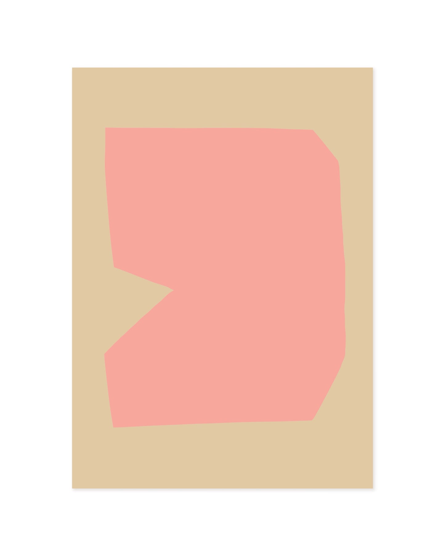 Pink Abstract Printable Wall Art | Digital Download printable wall art by Paperhus