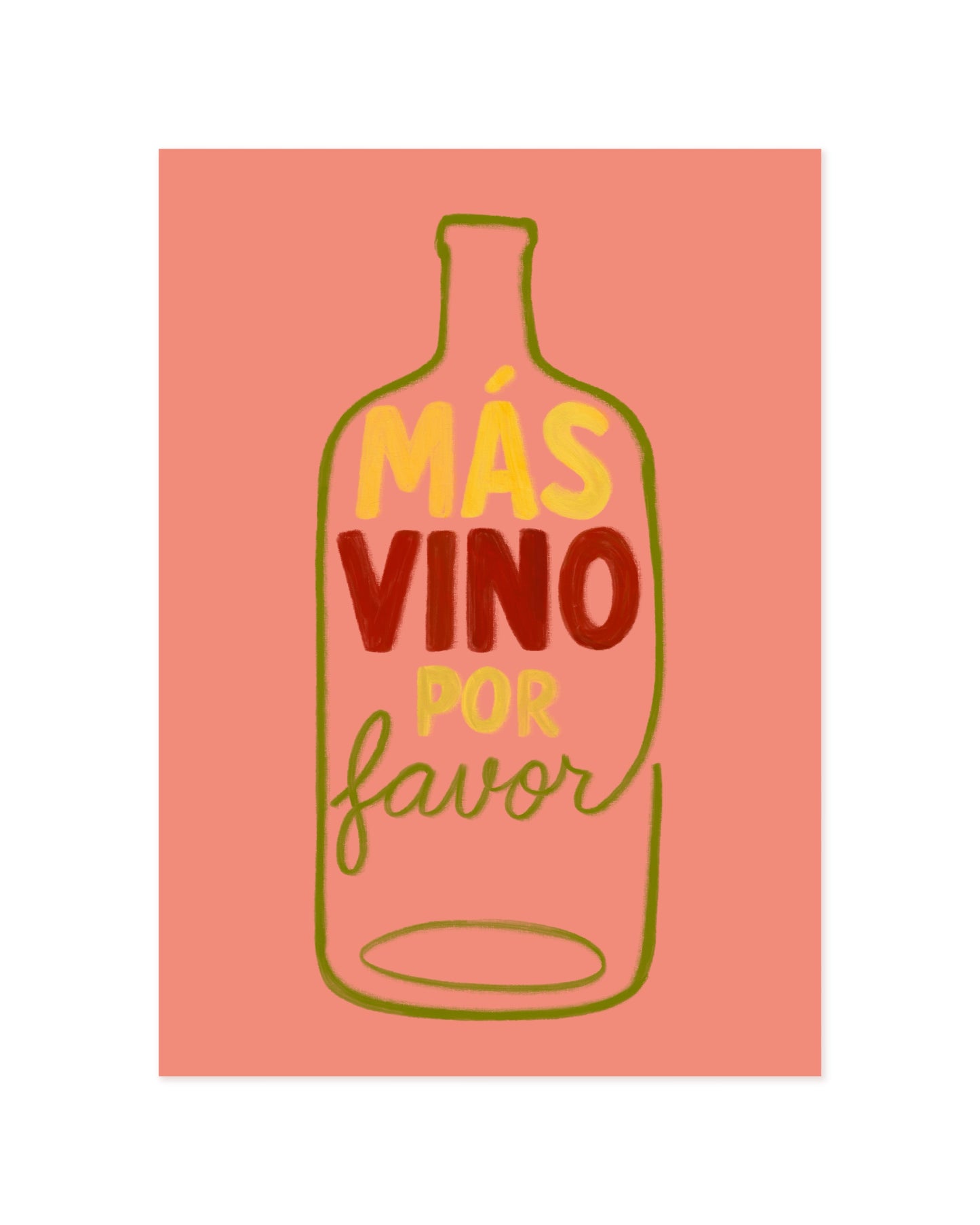 Vino Illustration Printable Wall Art | Digital Download printable wall art by Paperhus