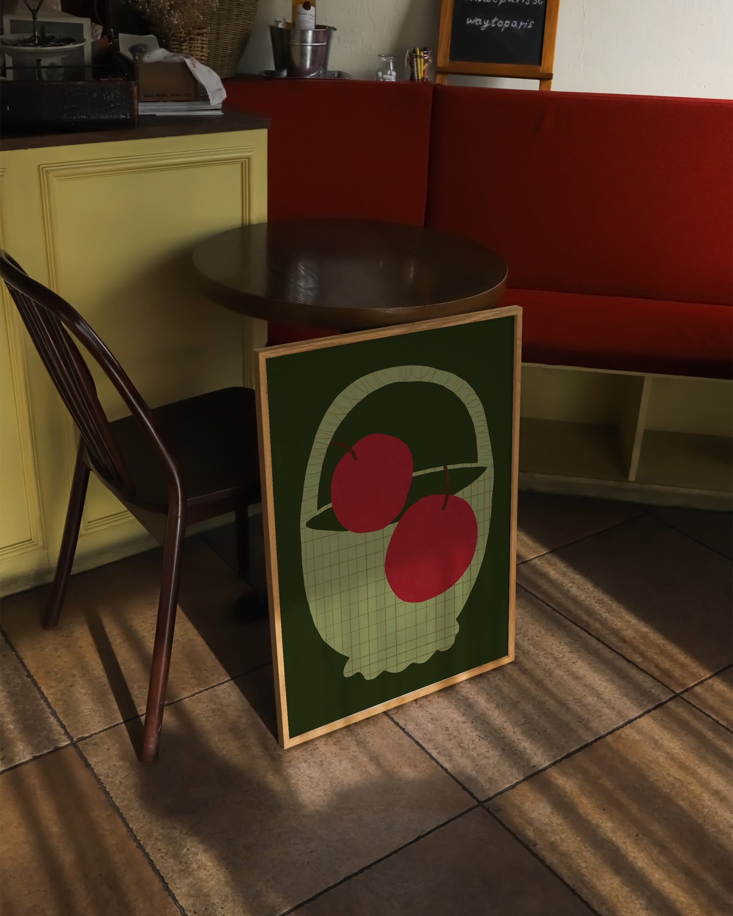 Apple Basket Print