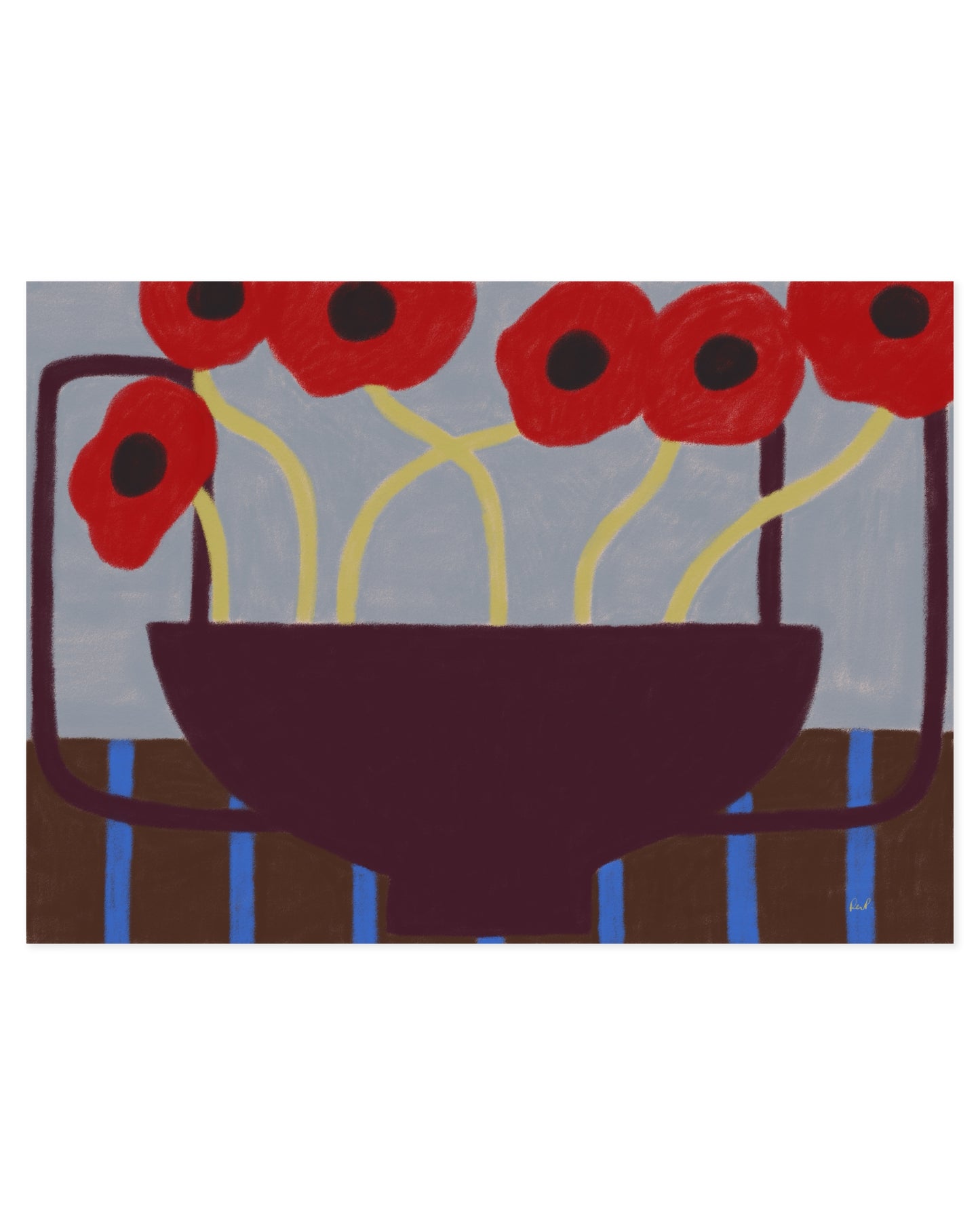 Poppies painting