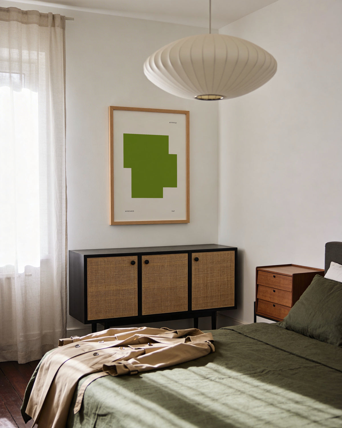 Colour Palette. Avocado printable wall art by Paperhus