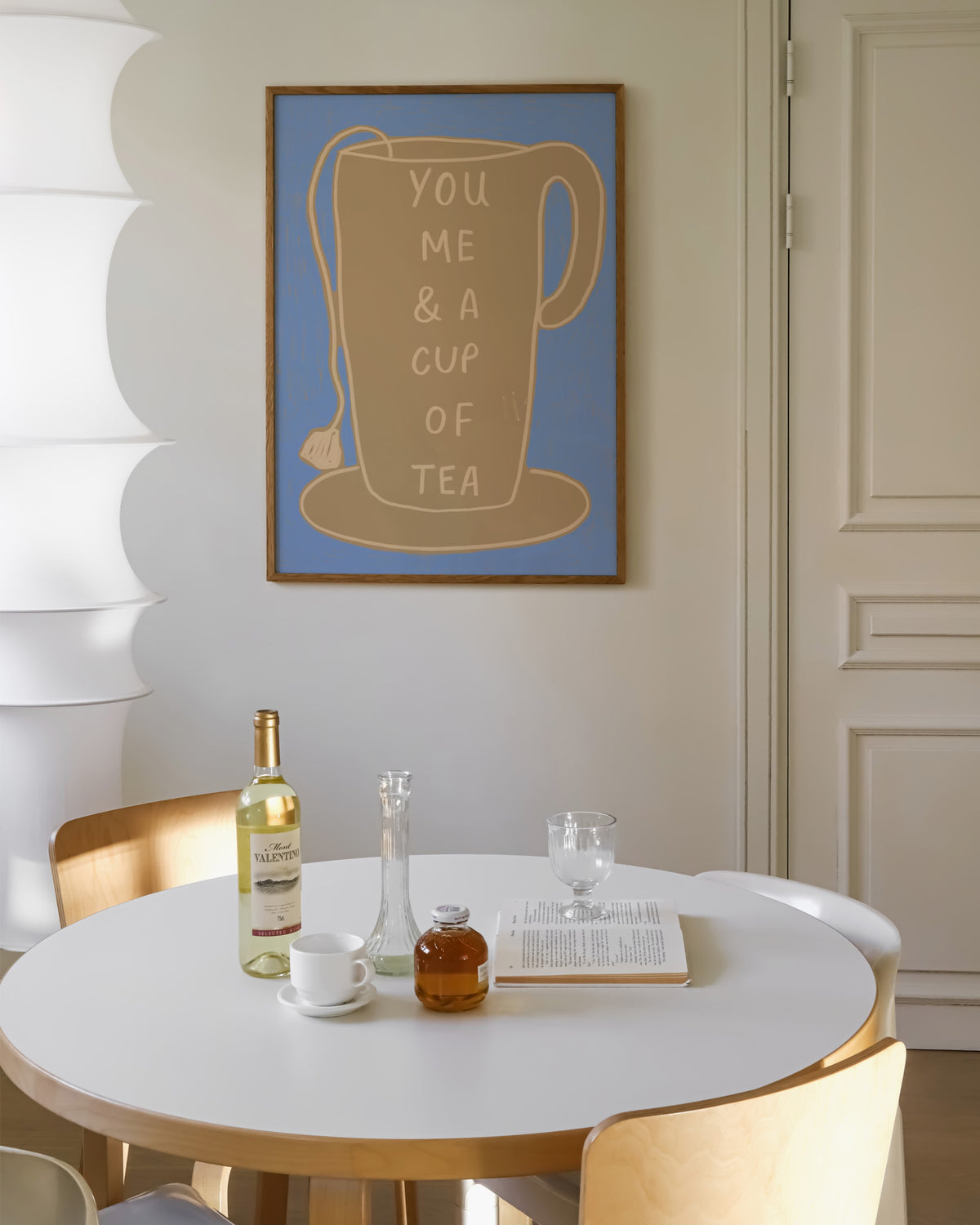 Cup of Tea Printable Wall Art | Digital Download printable wall art by Paperhus