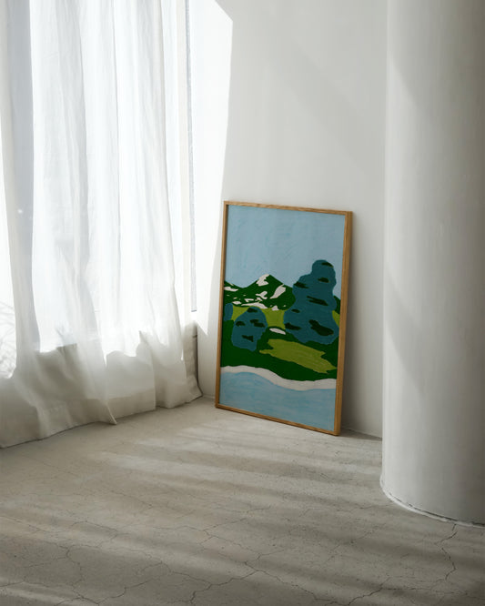 Landscape Printable Wall Art | Digital Download printable wall art by Paperhus