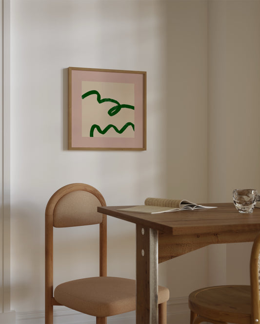 Square Edit. Line Art printable wall art by Paperhus