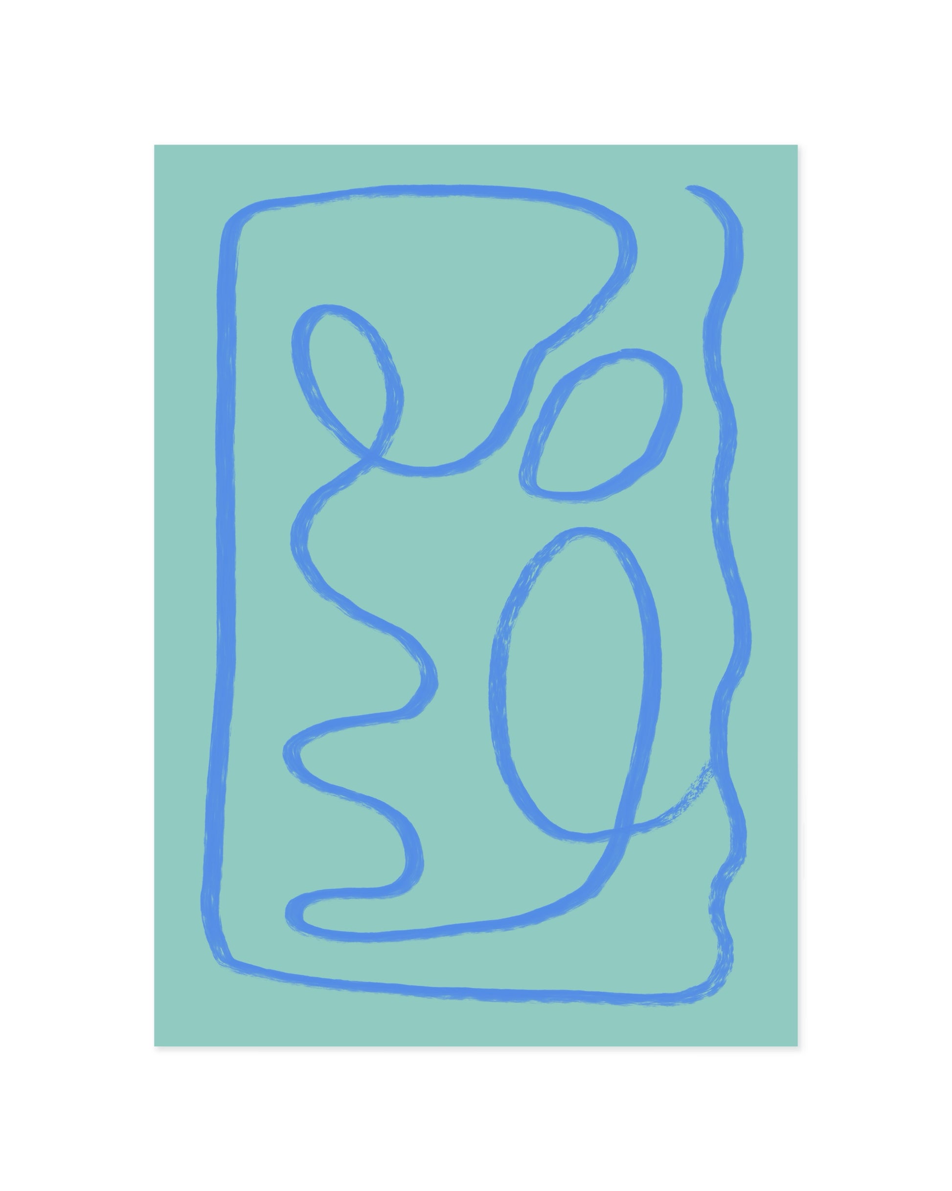 Minimal abstract printable wall art 