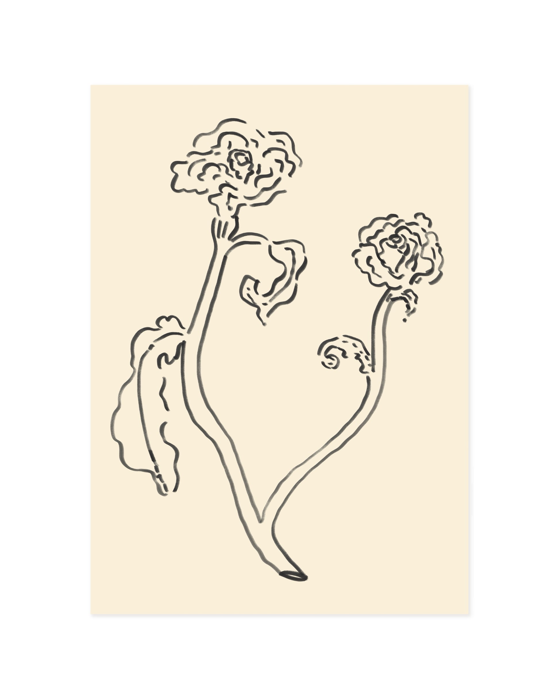 Floral. Study printable wall art by Paperhus