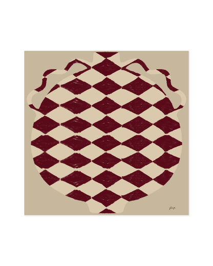 Vase Edit. Rouge printable wall art by Paperhus