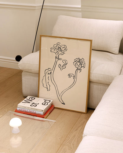 Floral. Study printable wall art by Paperhus