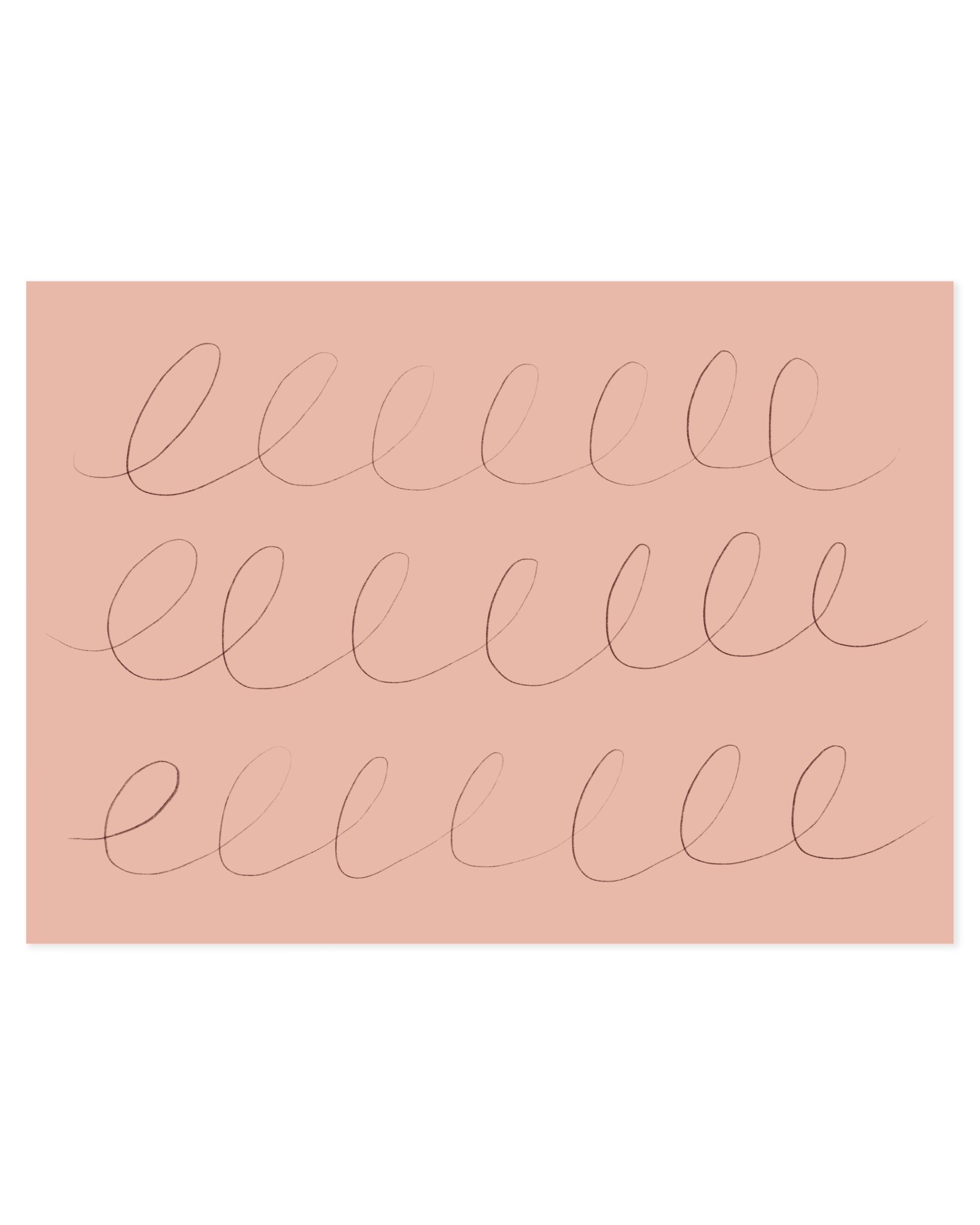 Line & Loop. Flow-printable wall art by Paperhus