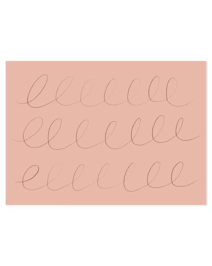 Line & Loop. Flow-printable wall art by Paperhus