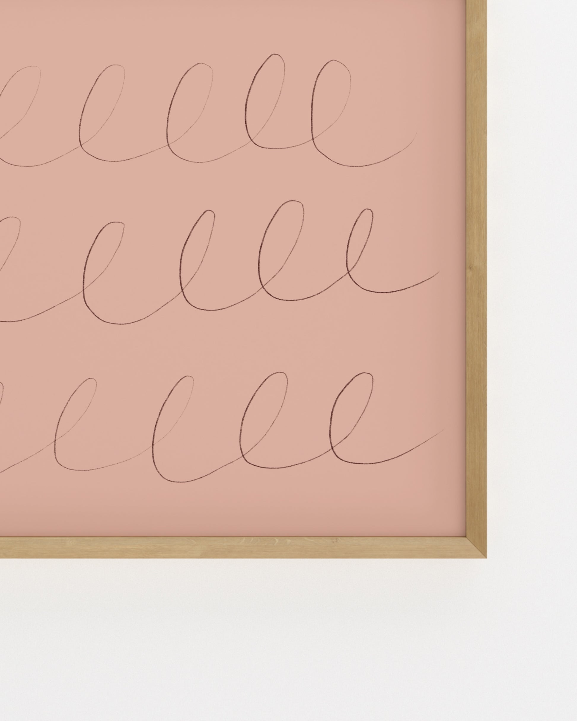 Line & Loop. Flow-printable wall art by Paperhus