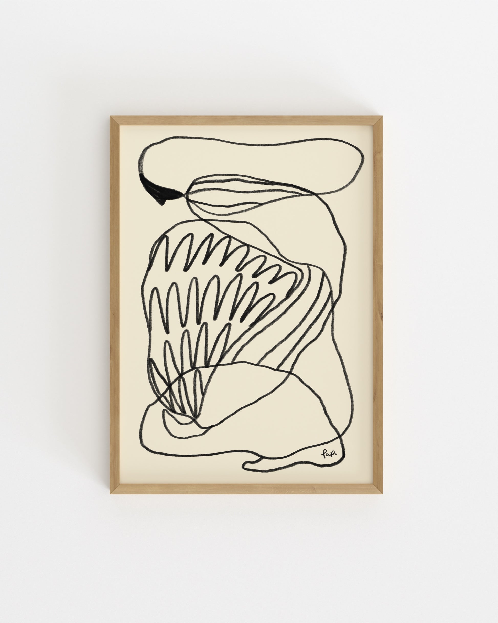 Flower People. Bud-printable wall art by Paperhus