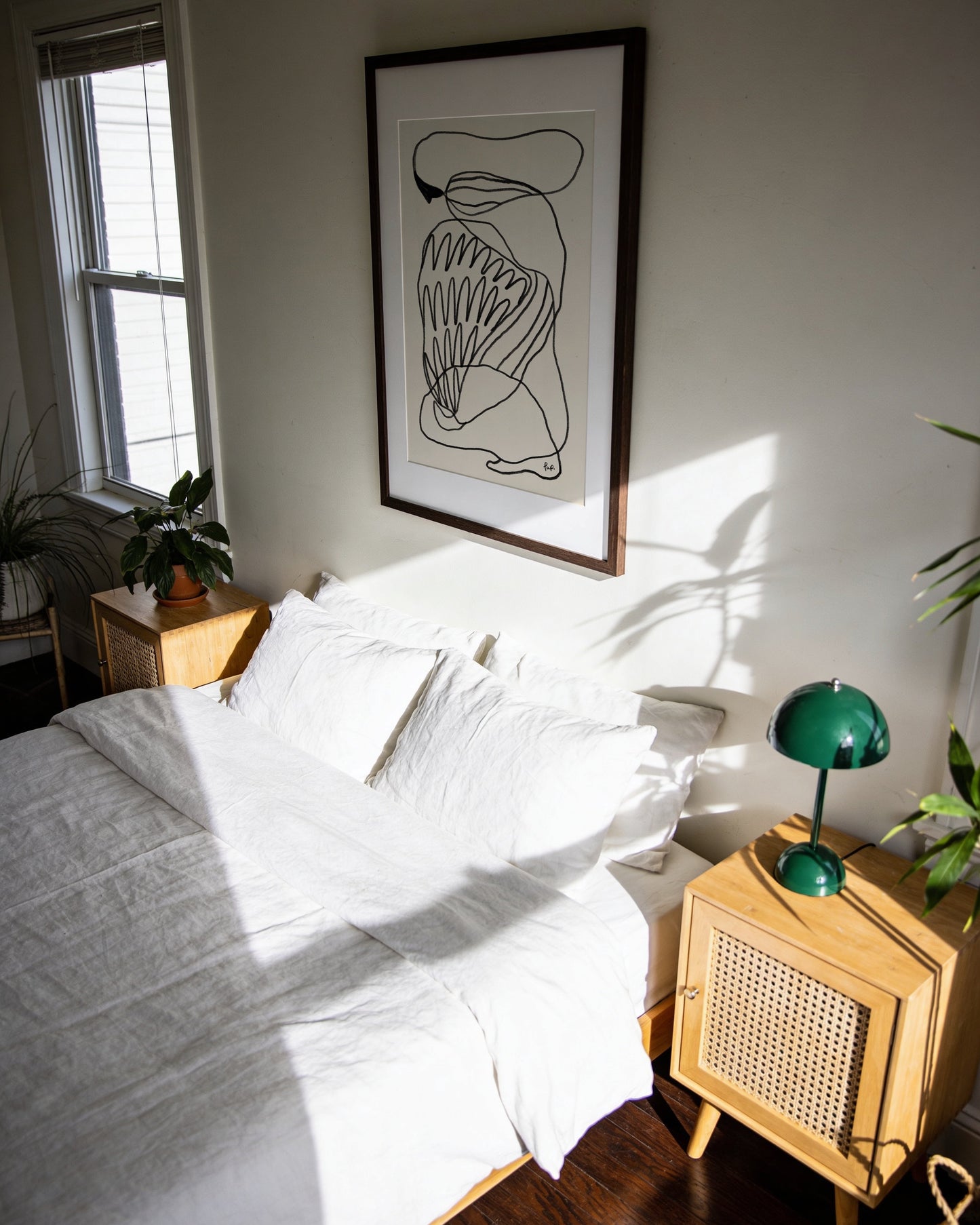 Flower People. Bud-printable wall art by Paperhus