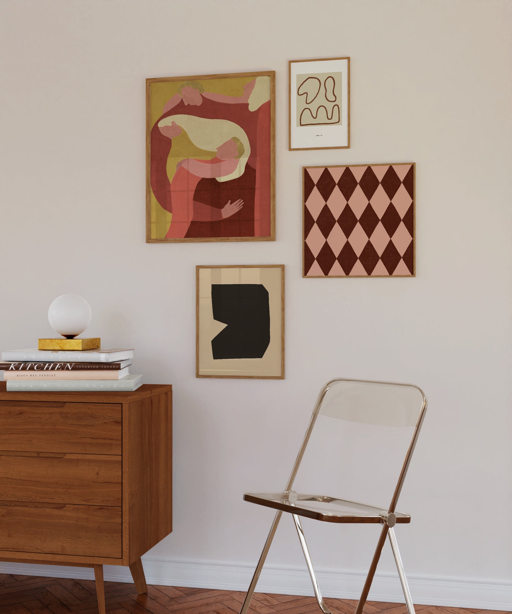 Gallery Printable Wall Art Set | Digital Download printable wall art by Paperhus