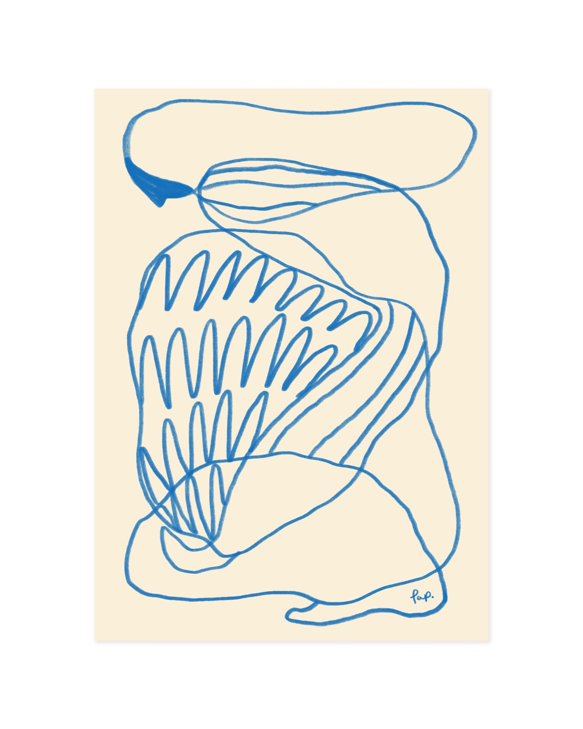 Flower People. Bud-printable wall art by Paperhus