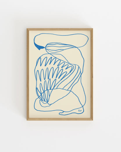 Flower People. Bud-printable wall art by Paperhus