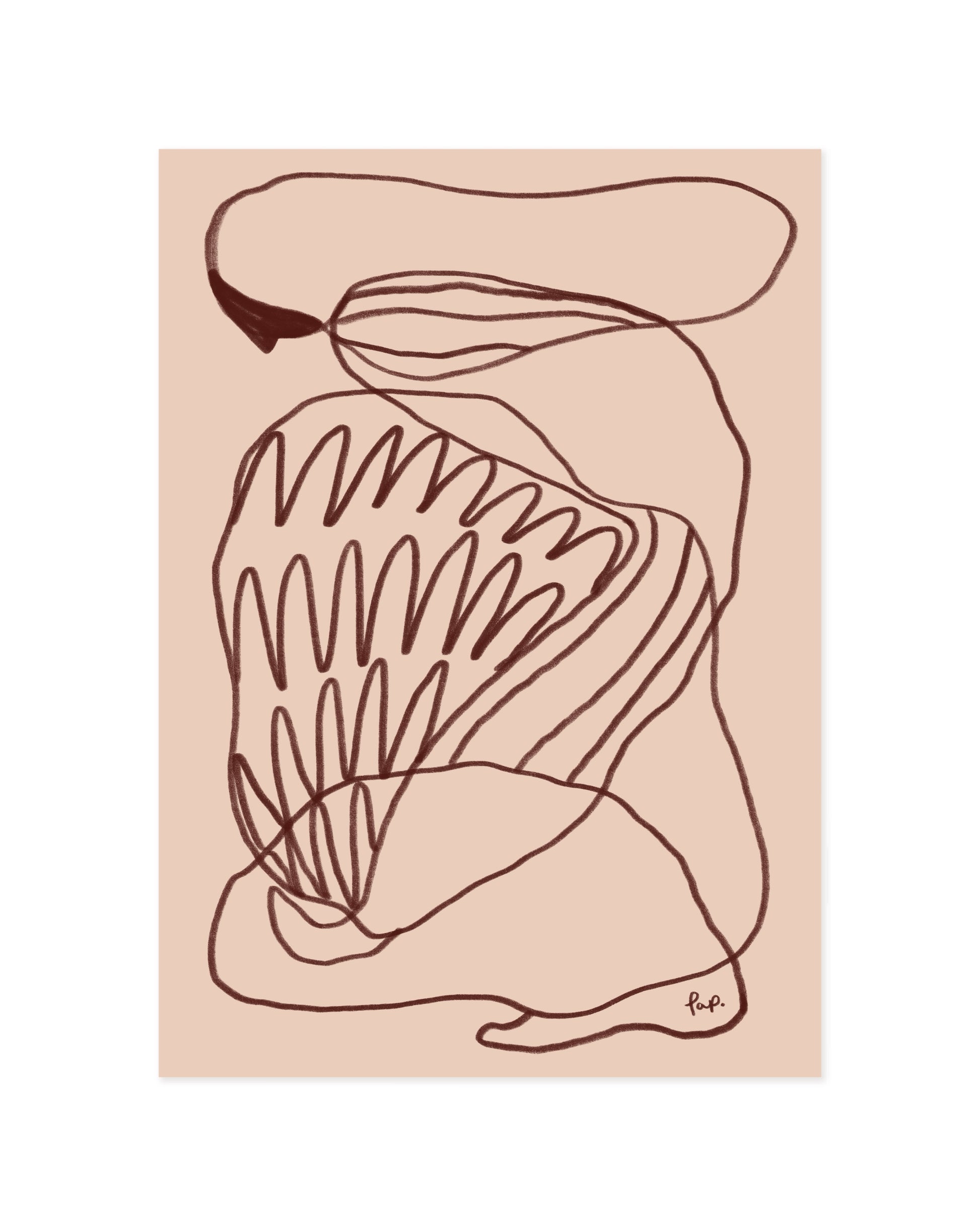 Flower People. Bud-printable wall art by Paperhus