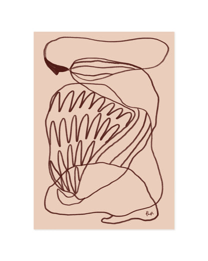Flower People. Bud-printable wall art by Paperhus