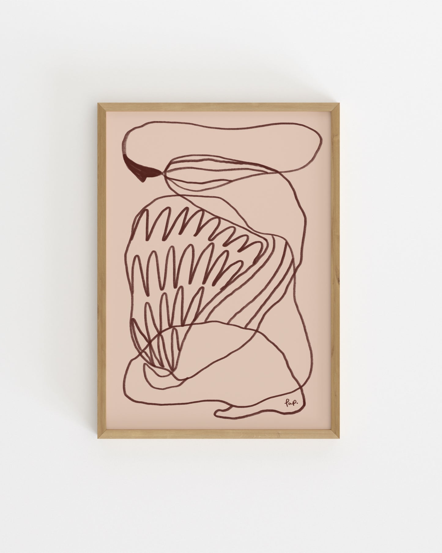 Flower People. Bud-printable wall art by Paperhus
