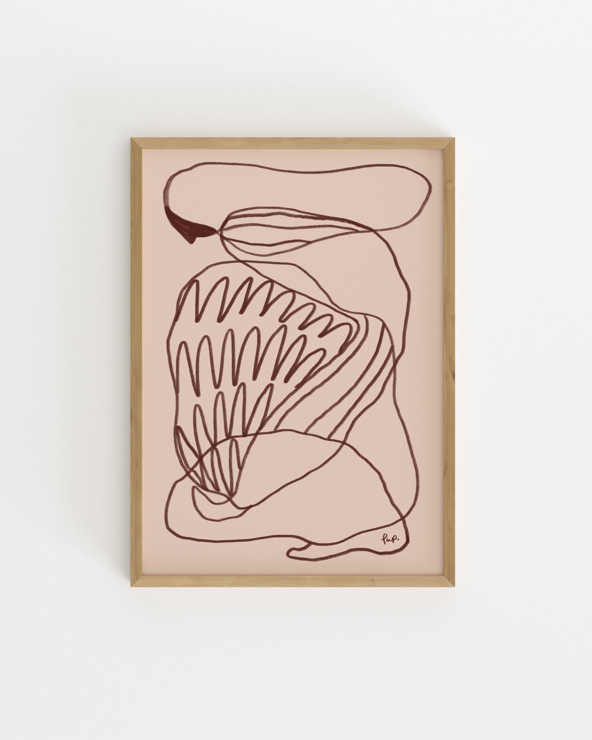 Flower People. Bud-printable wall art by Paperhus