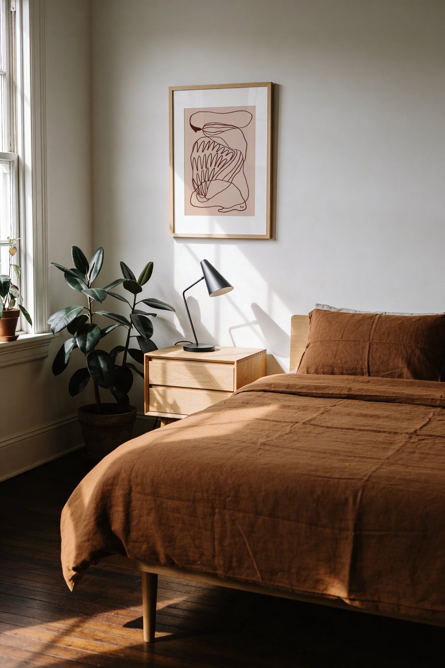 Flower People. Bud-printable wall art by Paperhus