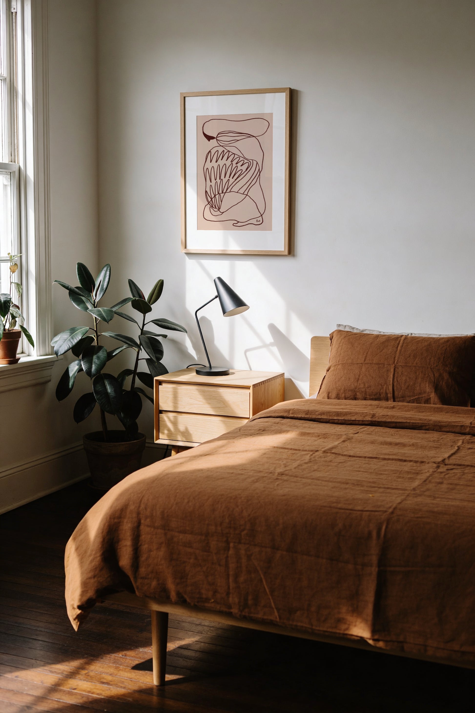 Flower People. Bud-printable wall art by Paperhus