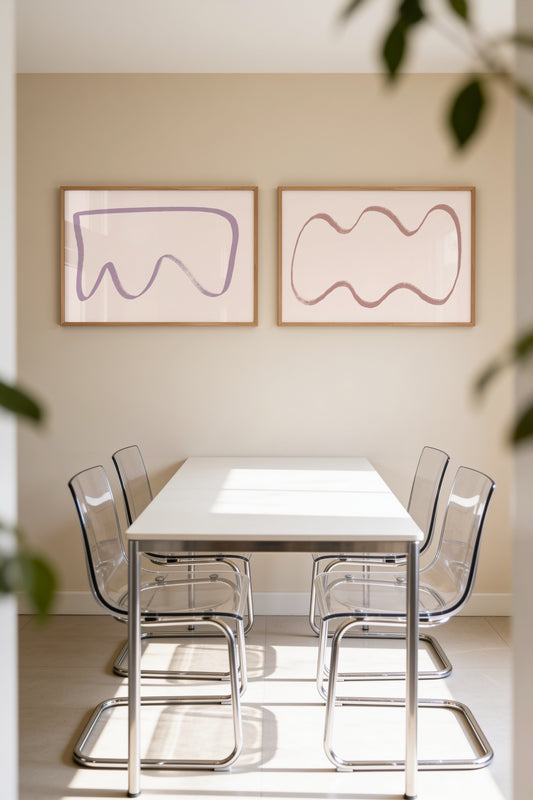 Abstract Printable Wall Art Set Of 2