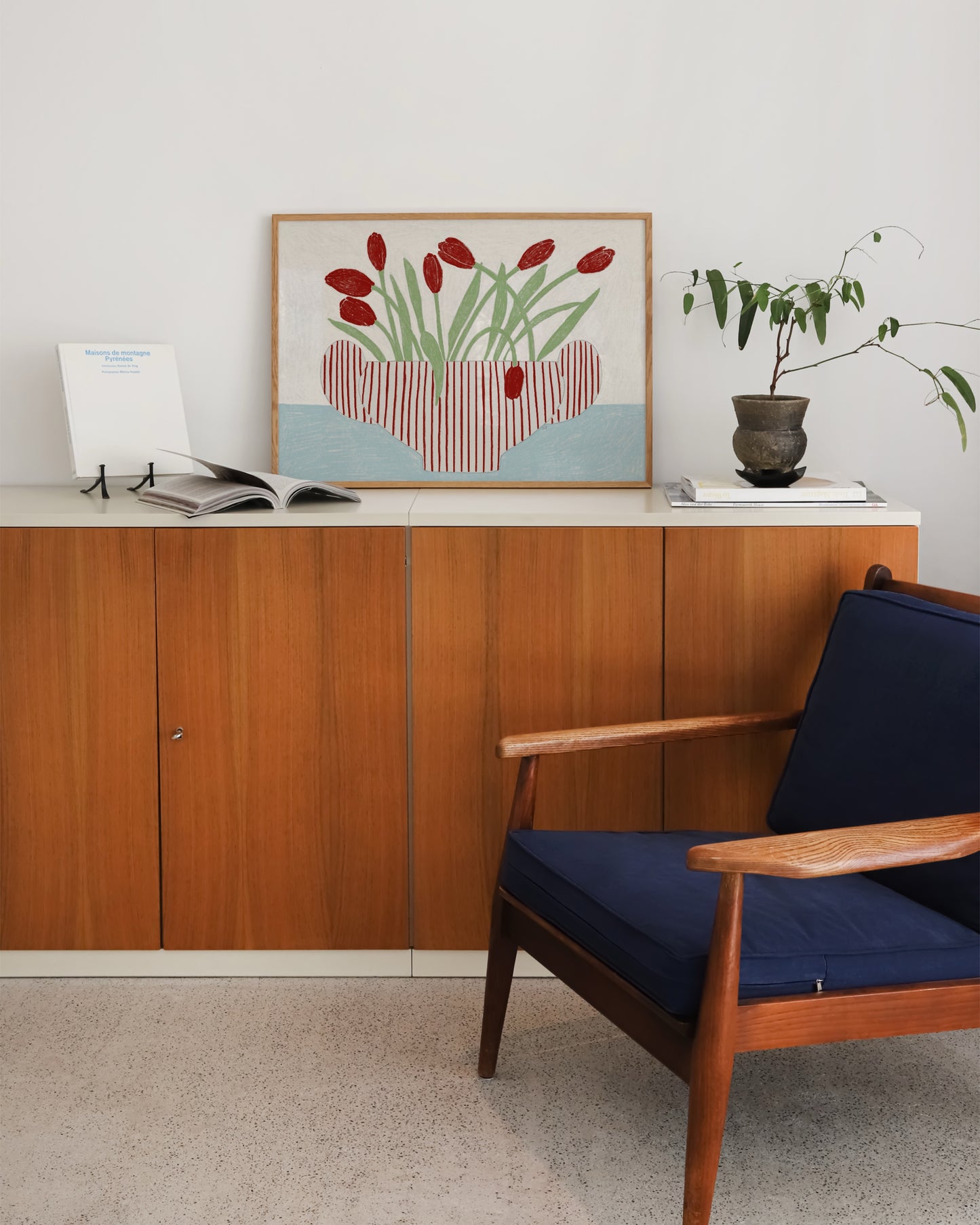 Botanical Tulip Printable Wall Art | Digital Download printable wall art by Paperhus