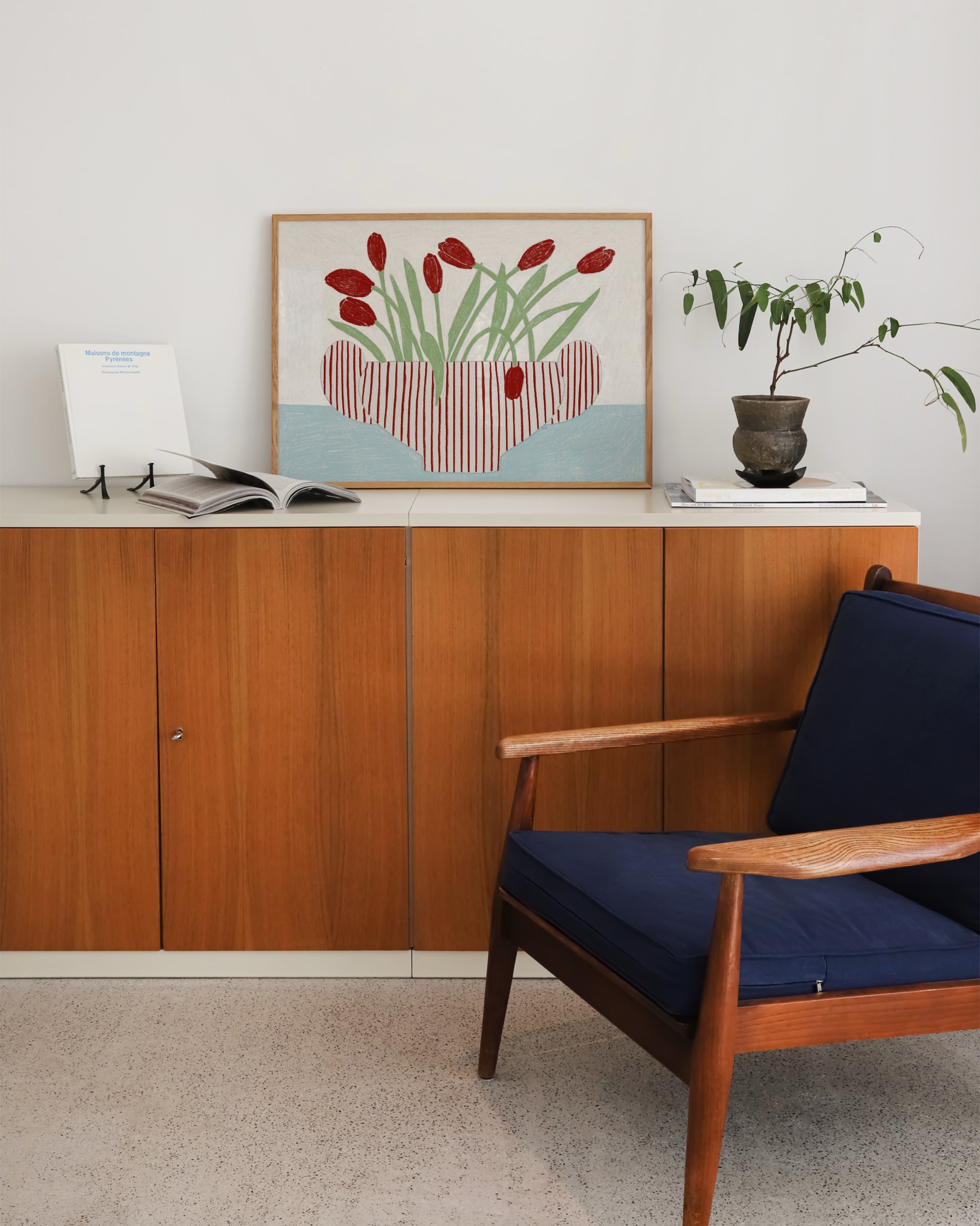 Botanical Tulip Printable Wall Art | Digital Download printable wall art by Paperhus