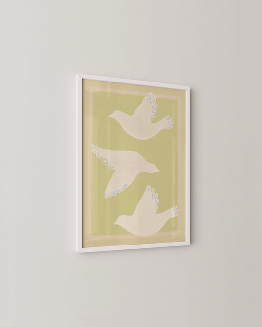 Three Birds Print