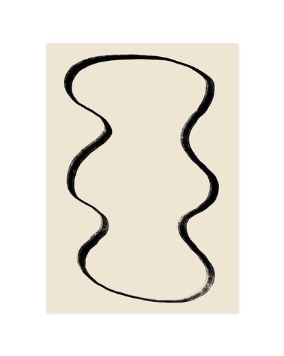 Minimal Abstract Printable Wall Art | Digital Download printable wall art by Paperhus