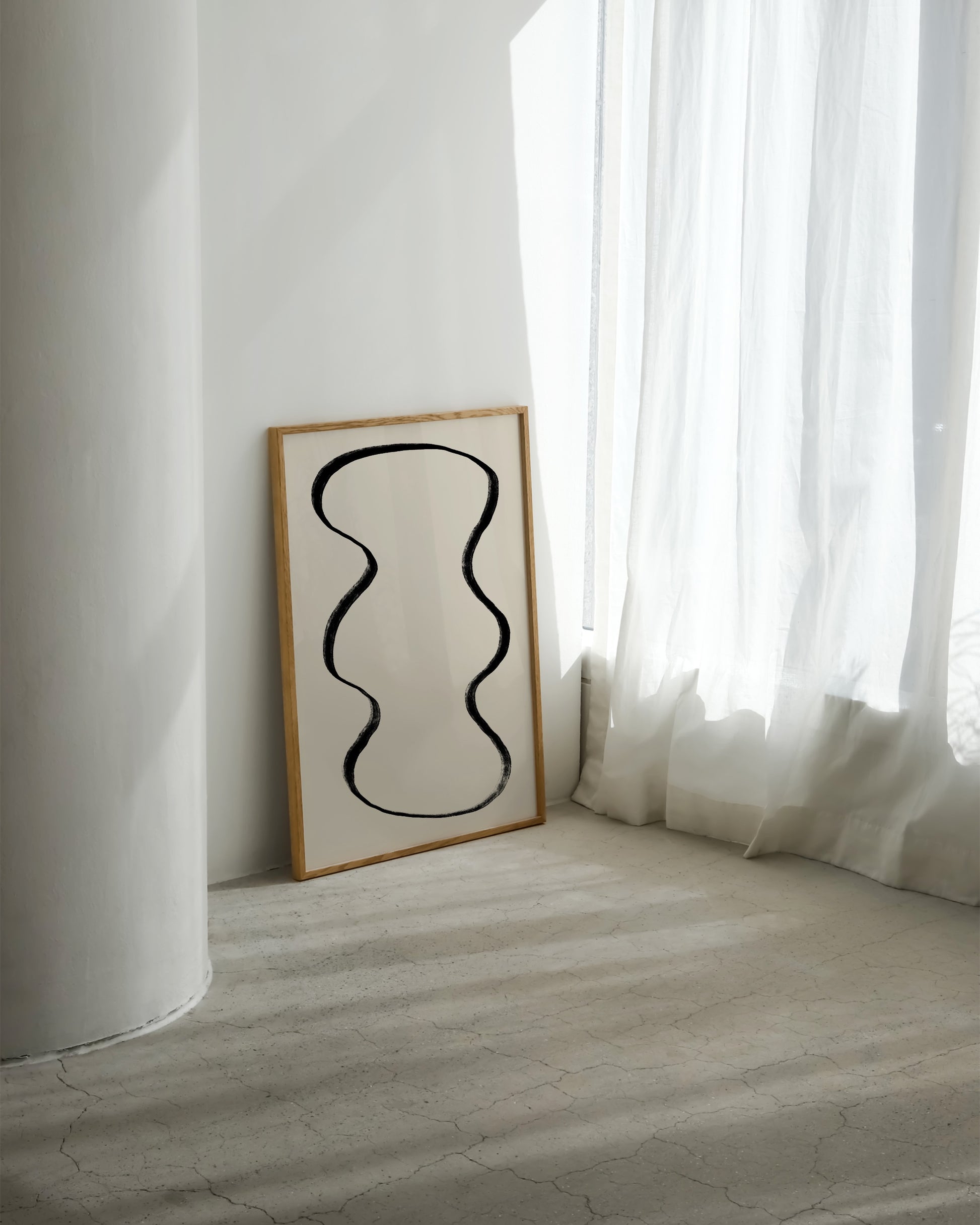 Minimal Abstract Printable Wall Art | Digital Download printable wall art by Paperhus