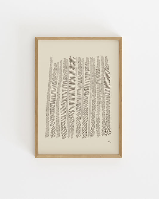 Organic Lines. In Beige