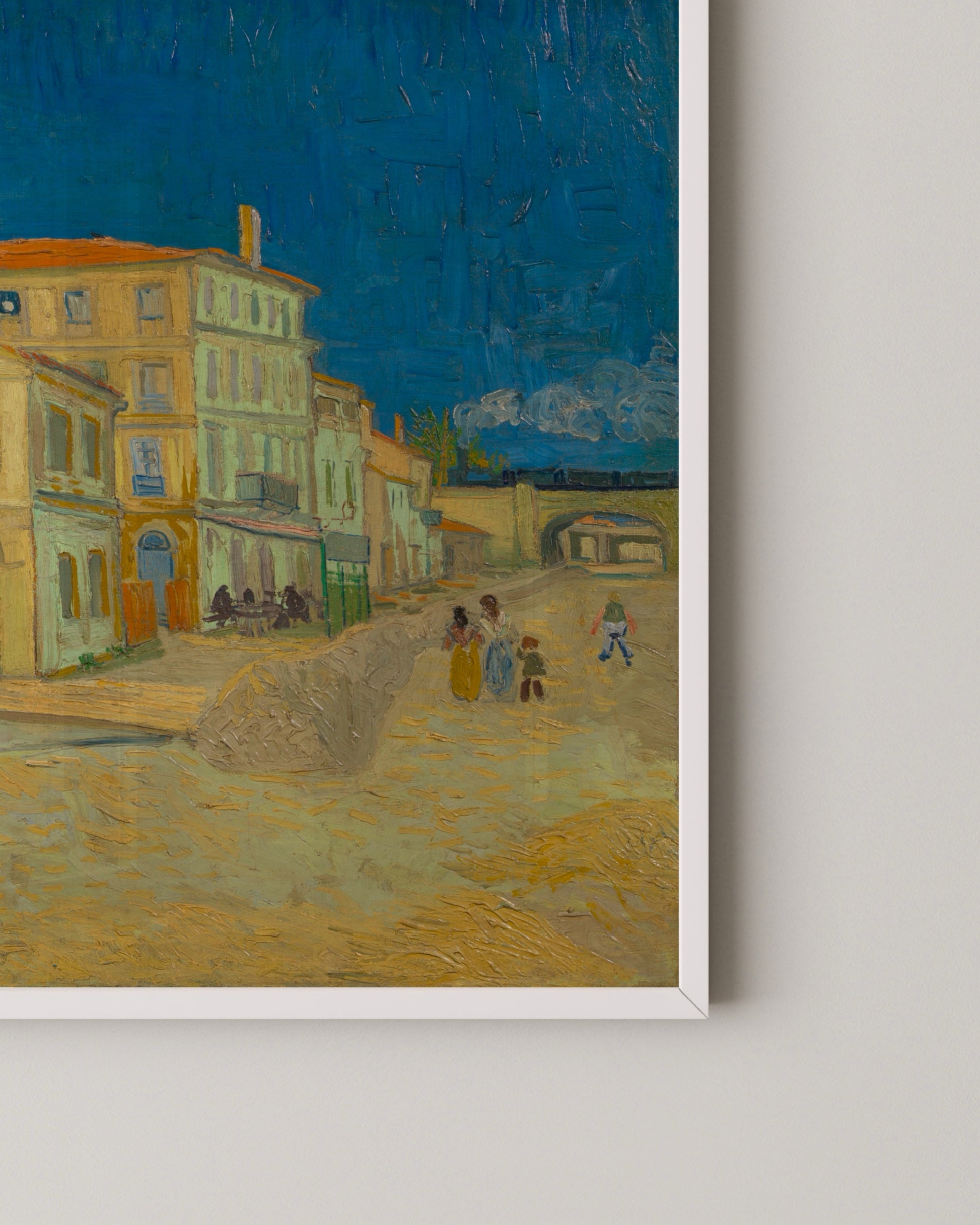 The Yellow House Print- Wall Art -Paperhus- Printable wall art - Instant downloads - DIY home decor -Paperhus
