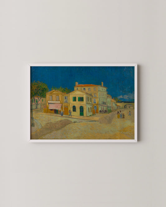 The Yellow House Print- Wall Art -Paperhus- Printable wall art - Instant downloads - DIY home decor -Paperhus