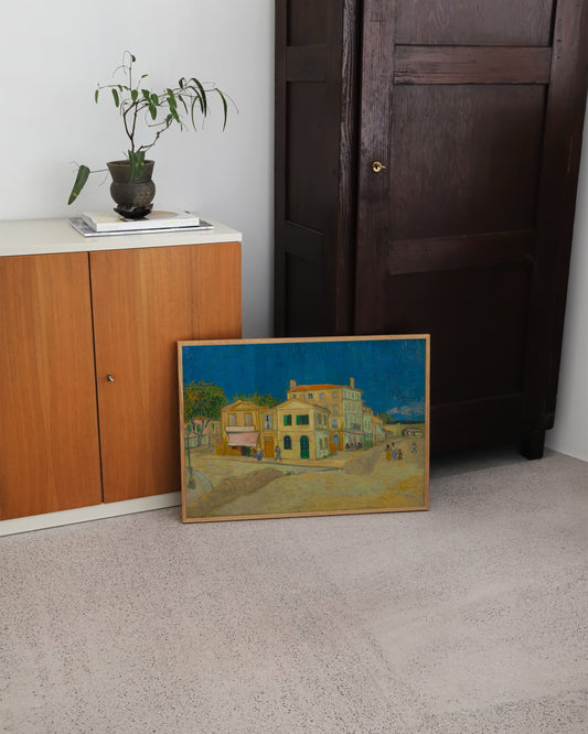 Van Gogh. The Yellow House printable wall art by Paperhus