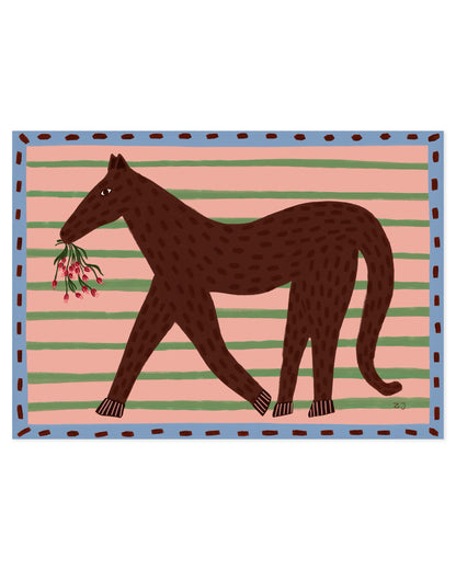 Horse Illustration Printable Wall Art | Digital Download printable wall art by Paperhus