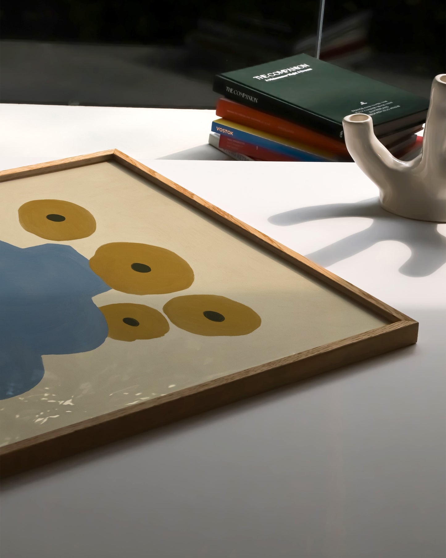 Blue Vase Print | Playful Wall Art