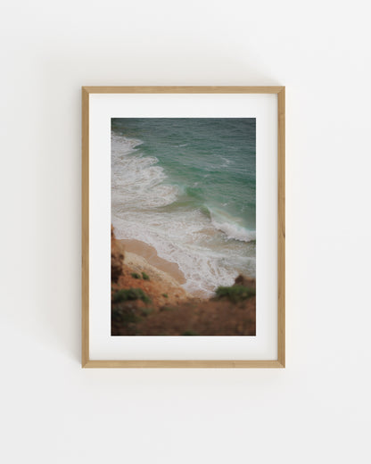 Portugal Coast. Atlantic Waves