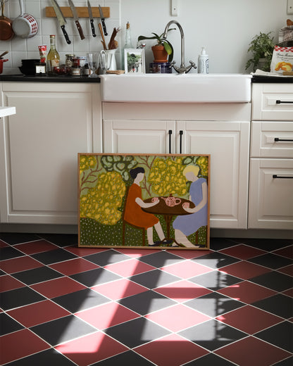 A Tea Party For Two Print | Figurative Wall Art