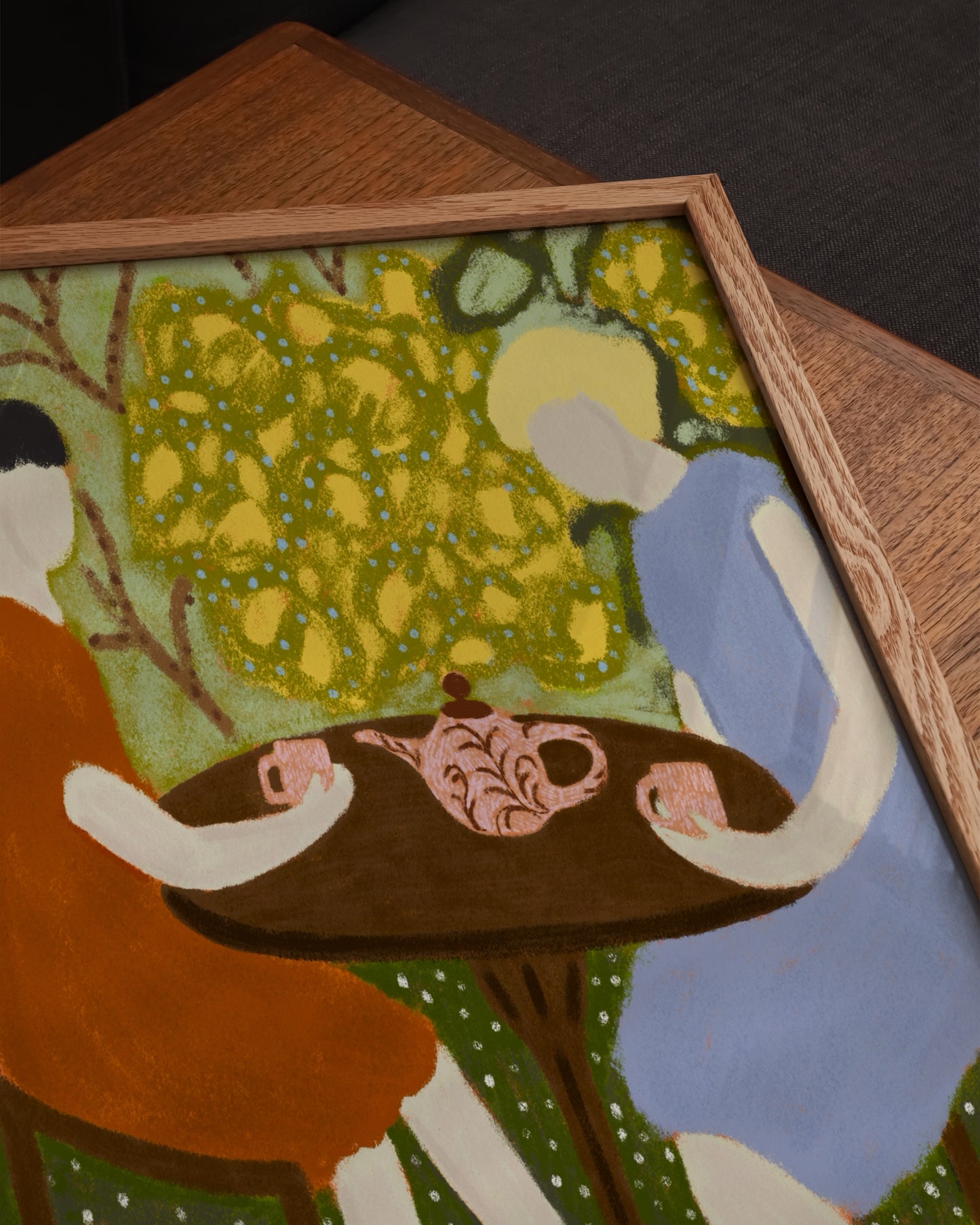 A Tea Party For Two Print | Figurative Wall Art