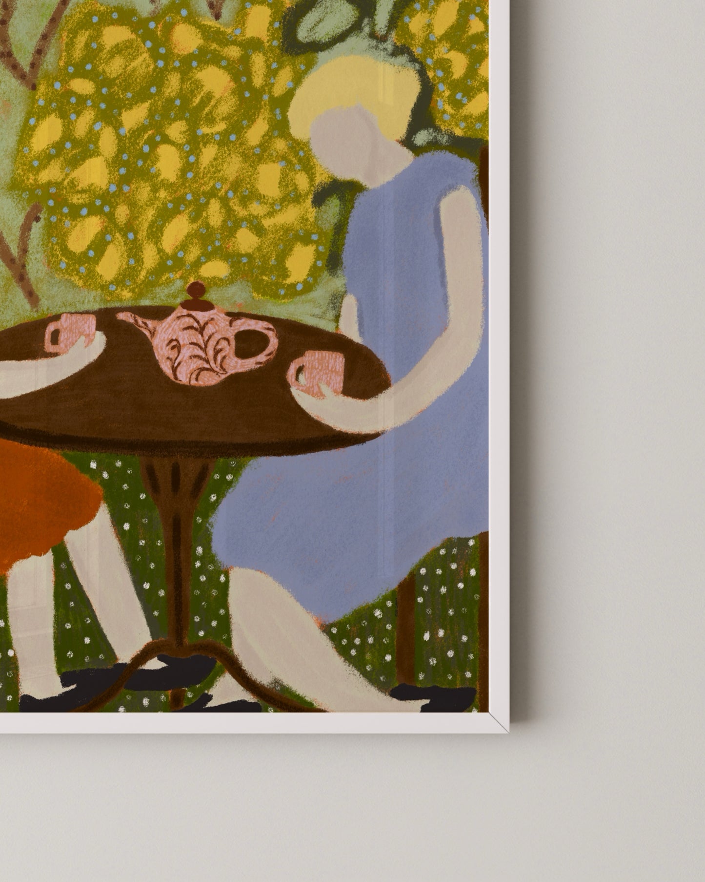 A Tea Party For Two Print | Figurative Wall Art