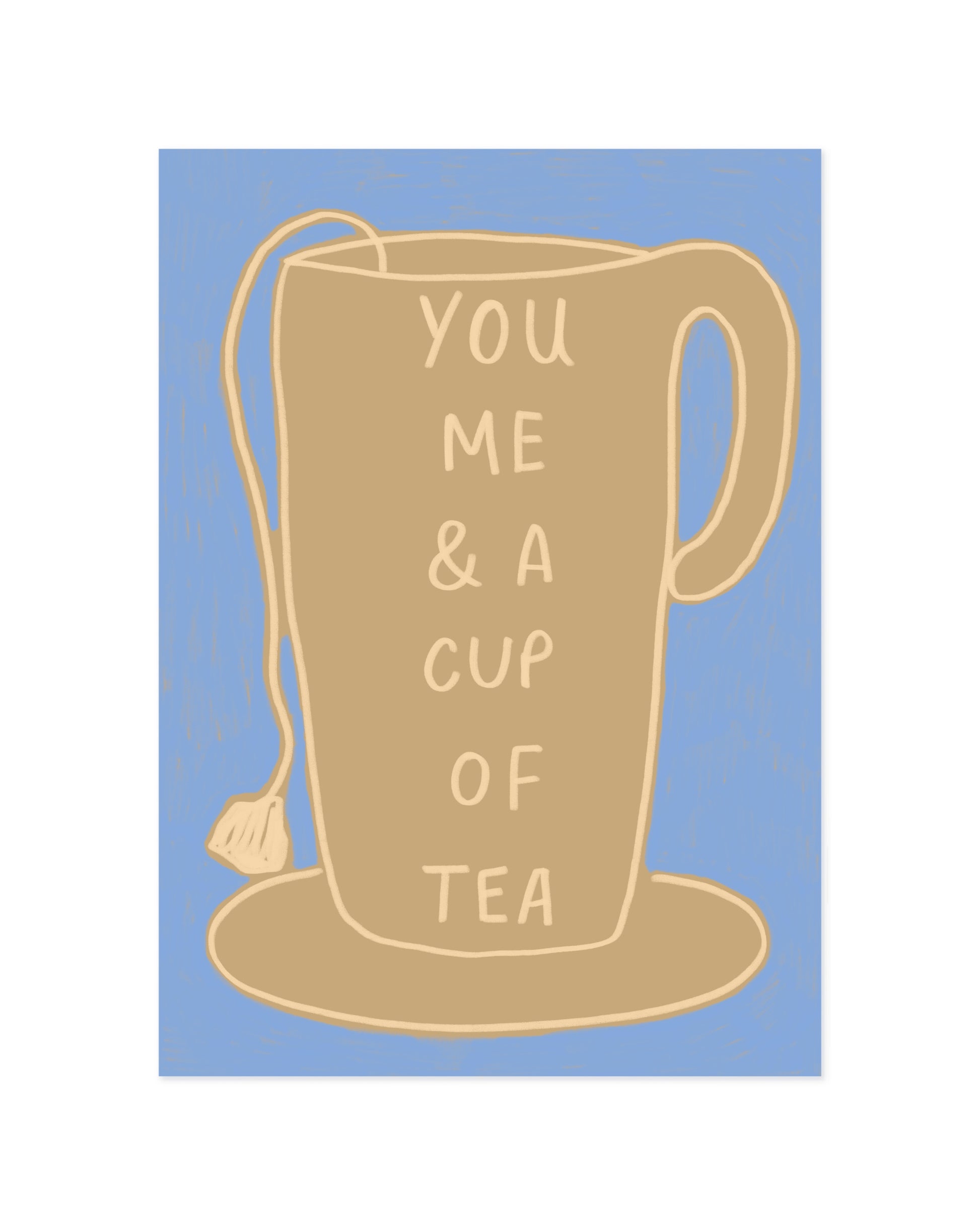 Cup of Tea Printable Wall Art | Digital Download printable wall art by Paperhus