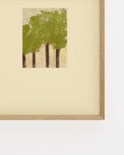 Earth Series. Trees In Spring