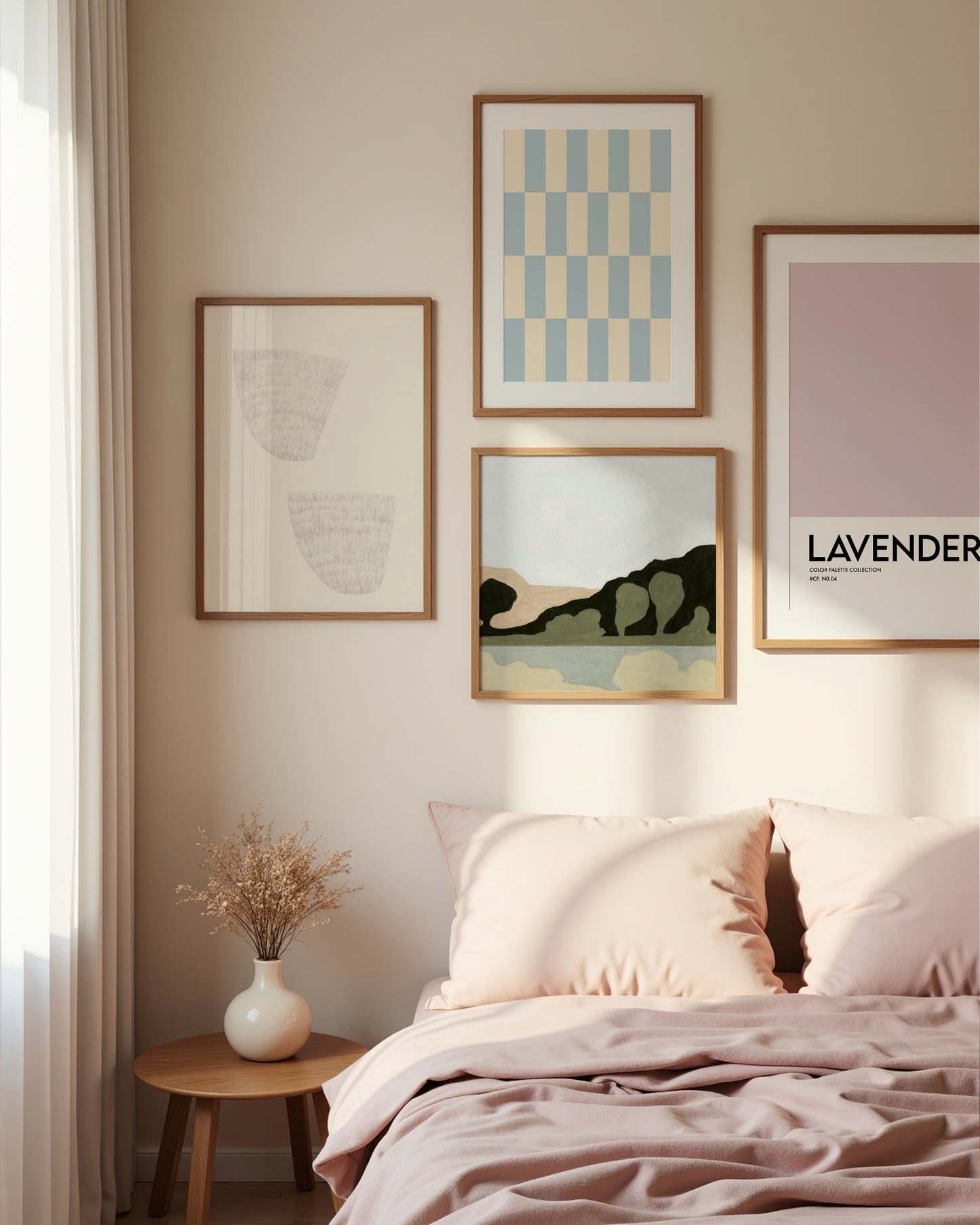 Gallery Set Of 4 | Calming Decor