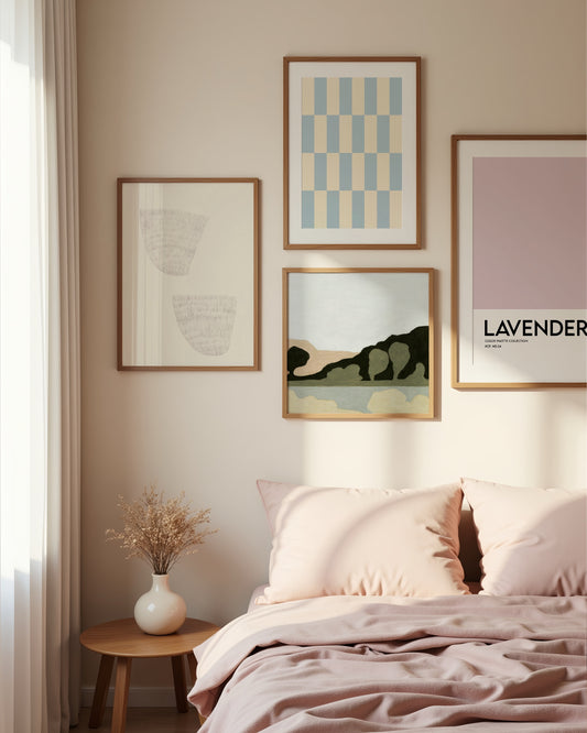 Gallery Set Of 4 | Calming Decor