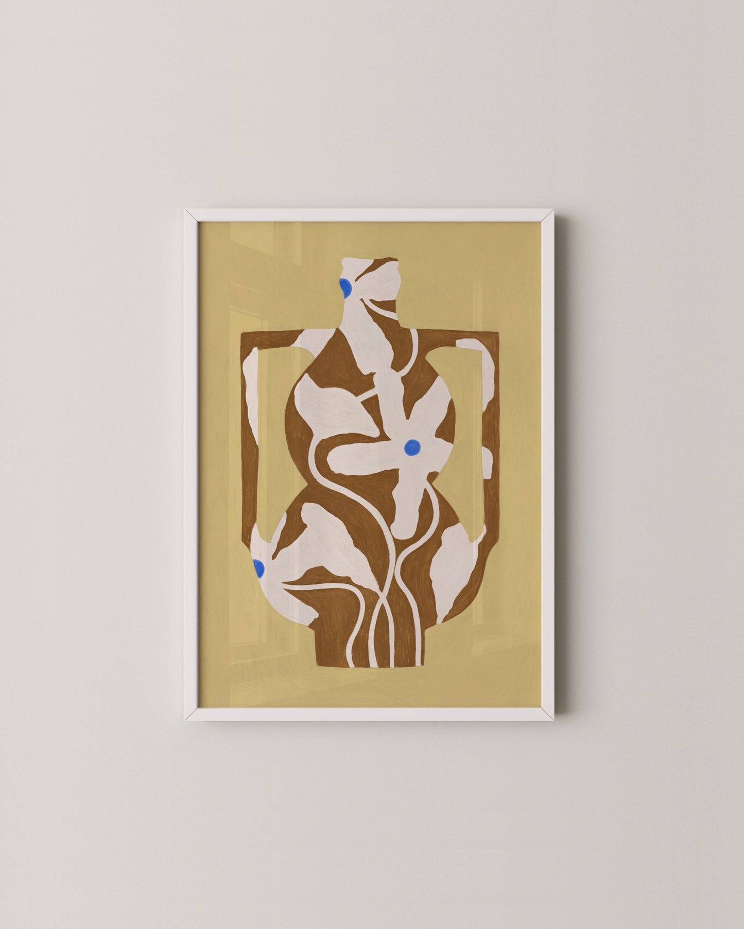 Vase Silhouette Print- Wall Art -Paperhus- Printable wall art - Instant downloads - DIY home decor -Paperhus