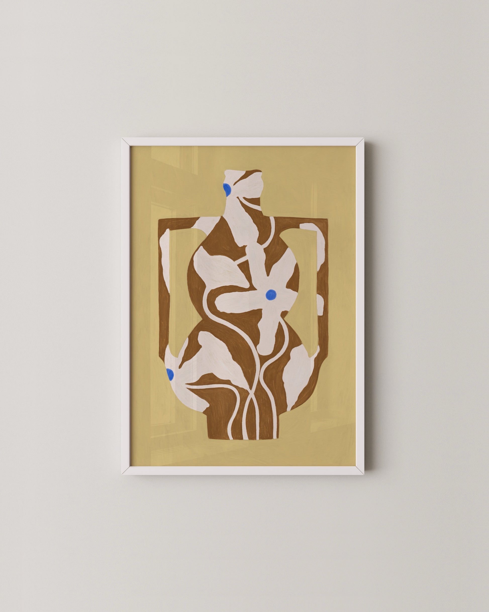Vase Silhouette Print- Wall Art -Paperhus- Printable wall art - Instant downloads - DIY home decor -Paperhus