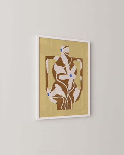 Vase Silhouette Print- Wall Art -Paperhus- Printable wall art - Instant downloads - DIY home decor -Paperhus